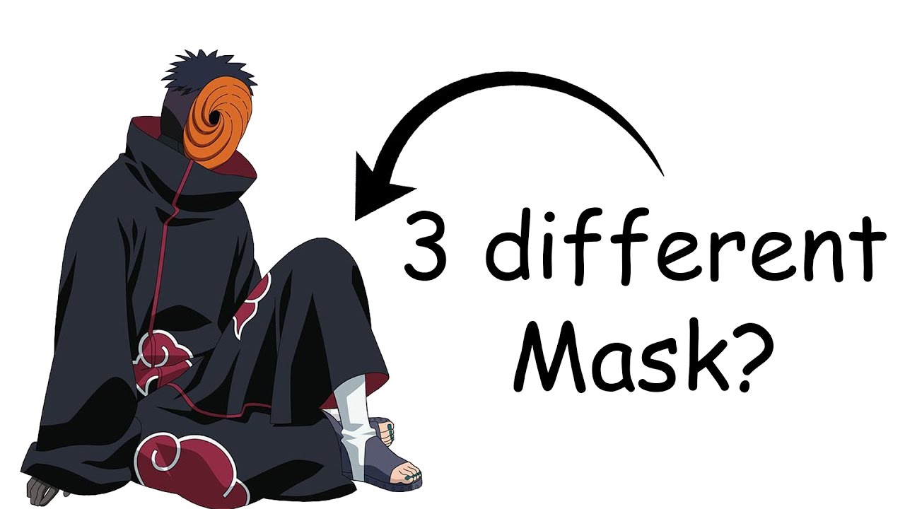 why Obito wears THREE different masks