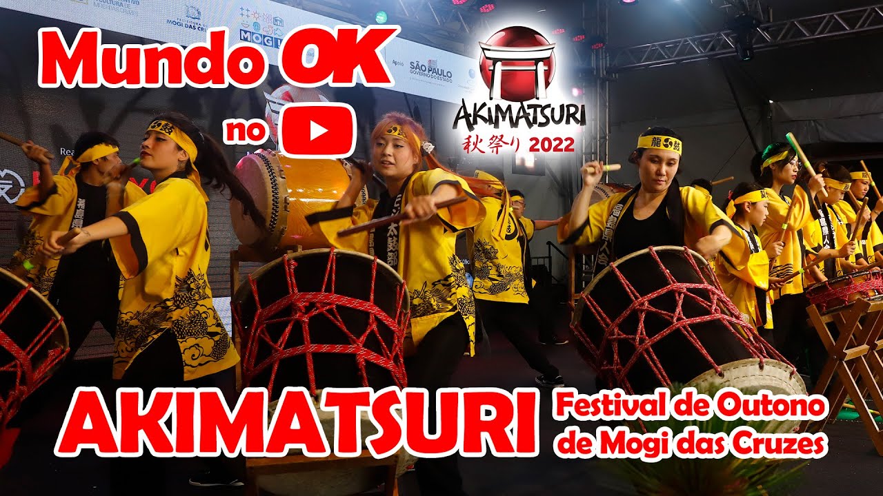 Visitamos o Akimatsuri em Mogi!