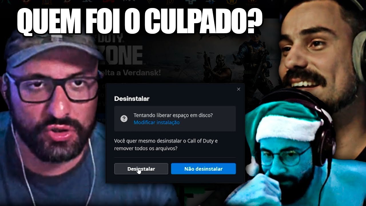 O FIM DOS IMUNDOS NO COD WARZONE - SMZINHO ZANFAS FABIOCOG IBURA