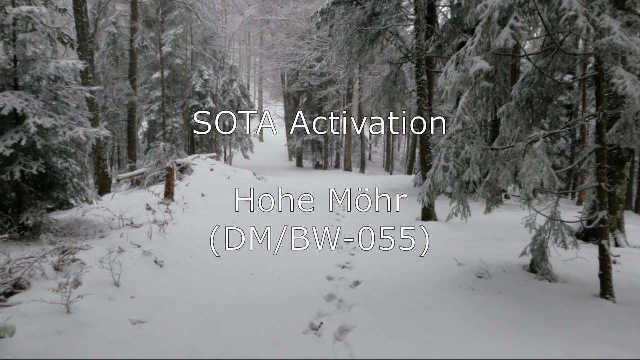First snow and unexpected SOTA DX
