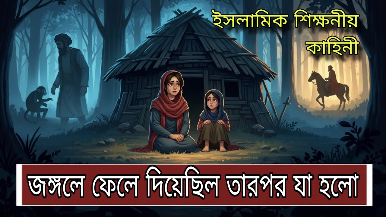 যাদের ফেলে দেওয়া হয়েছিল জঙ্গলে, আল্লাহ তাদের বানালেন রাণী — Islamic Story Bangla