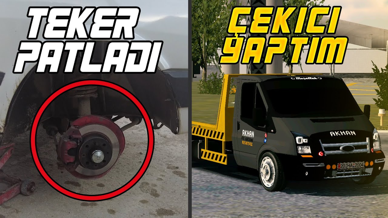OFAŞ'IN TEKERİ PATLADI !! *OYUNDA ÇEKİCİ YAPTIM* | FAKİRDEN ZENGİNE S3 #13 Car Parking Multiplayer