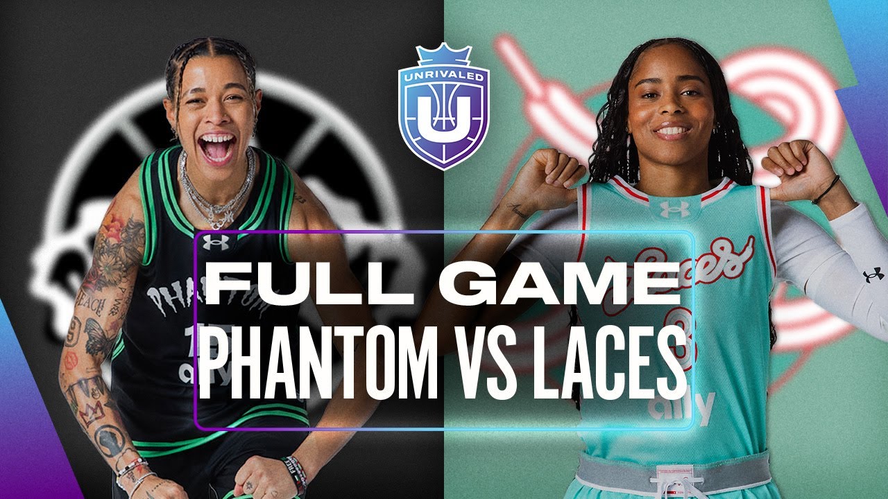 FULL GAME: PHANTOM vs. LACES | Jan 16, 2026 | Unrivaled Basketball