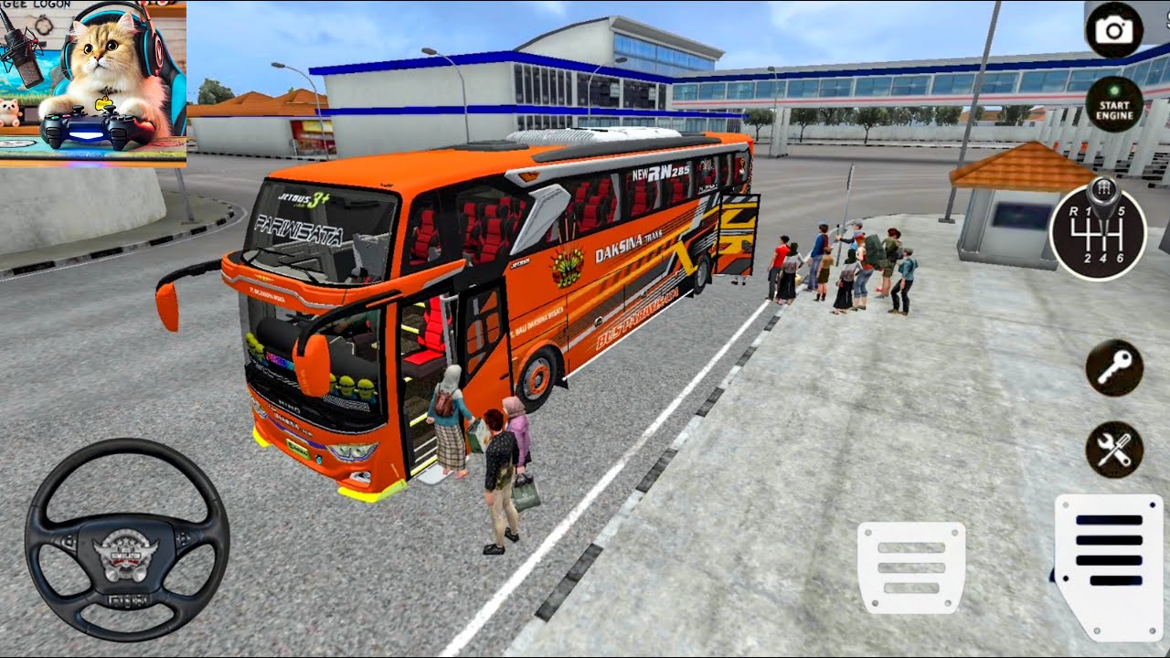 Experience the Most Realistic Passenger Pickup Ever! | Bus Simulator Indonesia