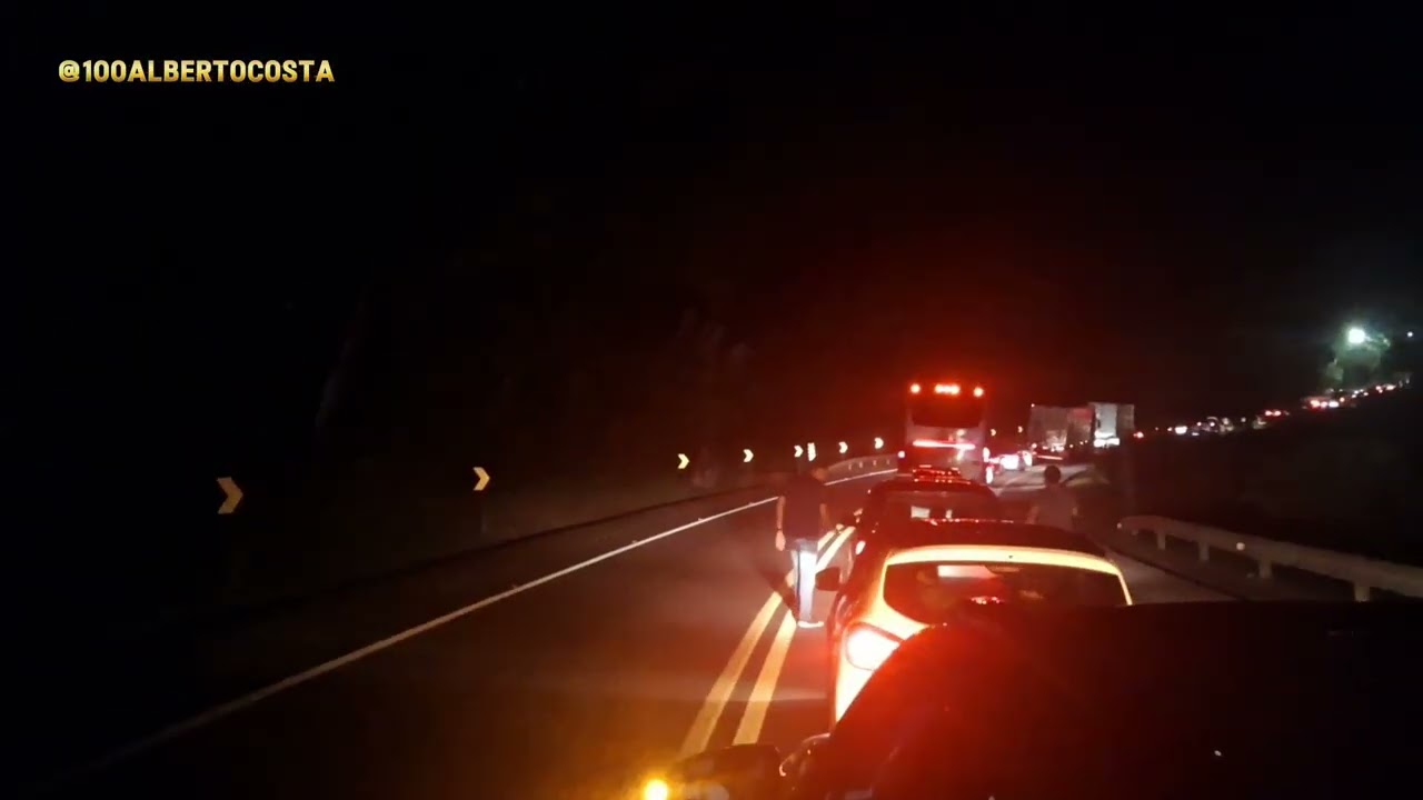 Acidente fecha a rodovia Campos Vitória São José das Torres em mimoso do Sul 01/02/2026
