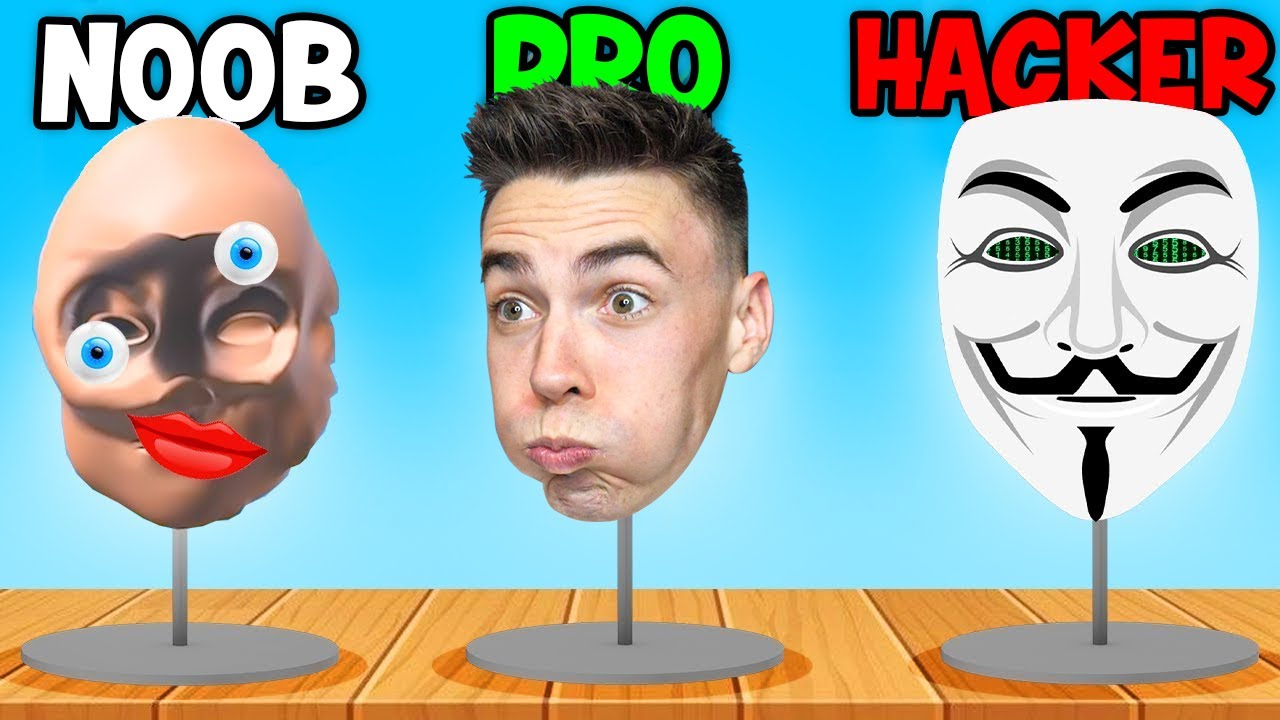 LEPIE LUDZI Z GLINY - NOOB vs PRO vs HACKER (Sculpt People)