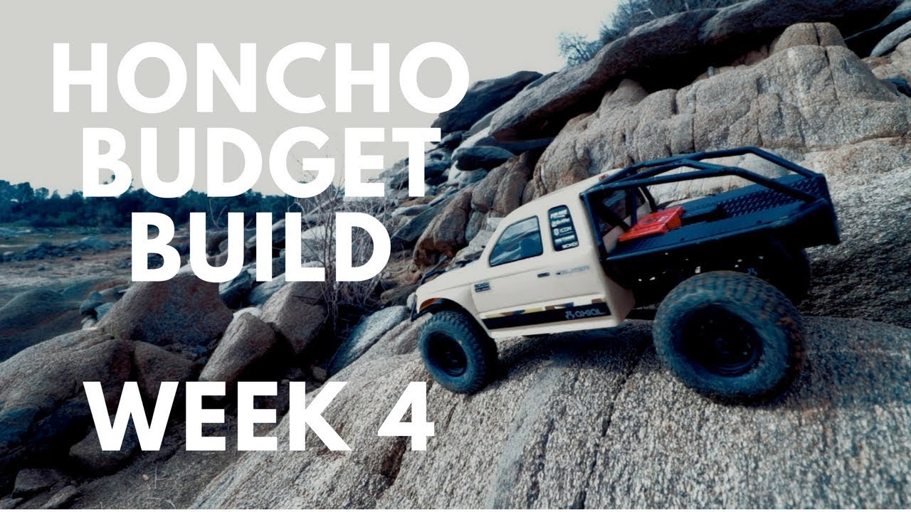 Axial SCX10-2 Trail Honcho $50 Budget Build - Week 4 - Bumper & Free Inner Fenders