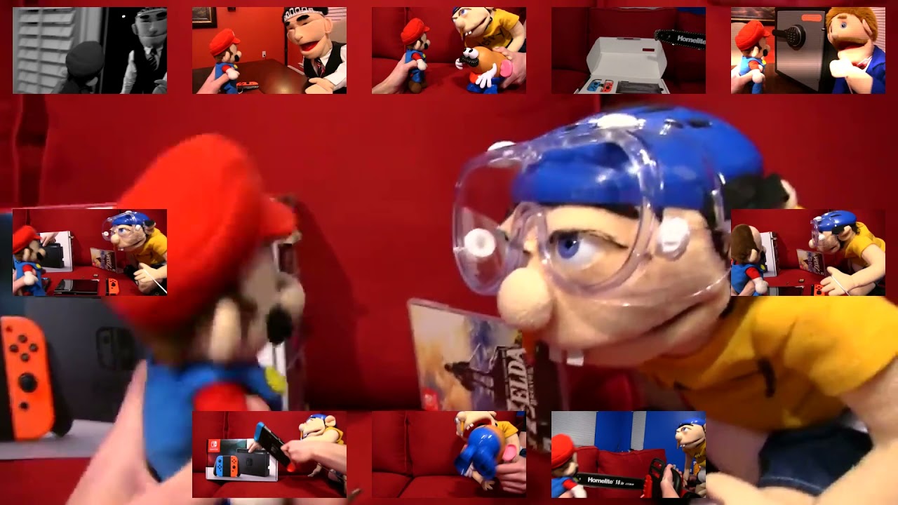 Sparta Dark Format Remix - Jeffy Destroys the Nintendo Switch