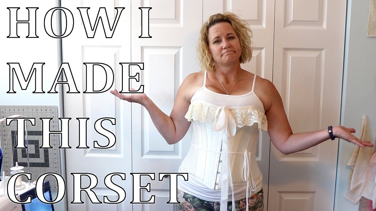 How I made an 1880s Late Victorian Corset