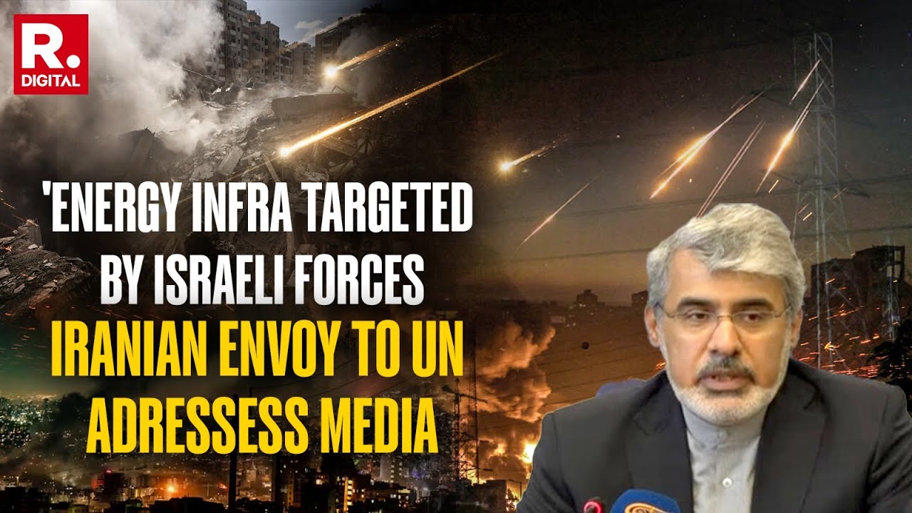 Israel- Iran Conflict: Iran&rsquo;s ambassador to the U.N. in Geneva Ali Bahreini holds Press Conference