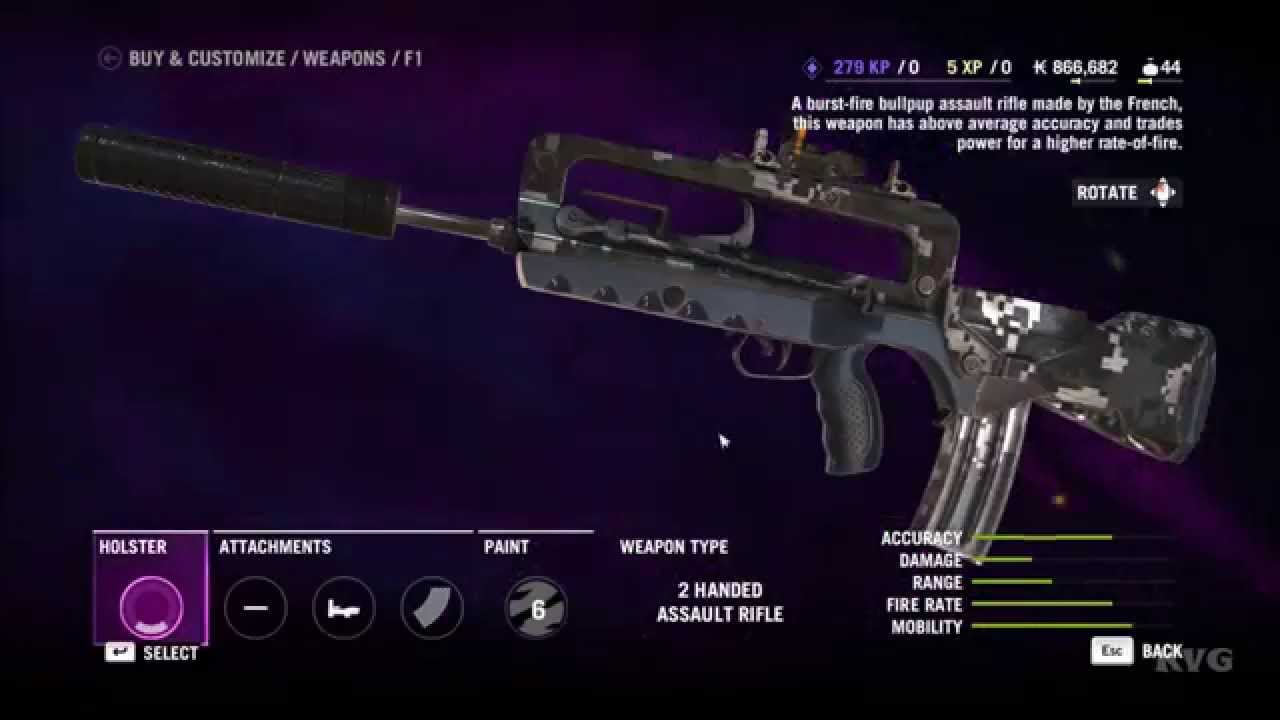 Far Cry 4 - All Normal Weapons | List (PC HD) [1080p]