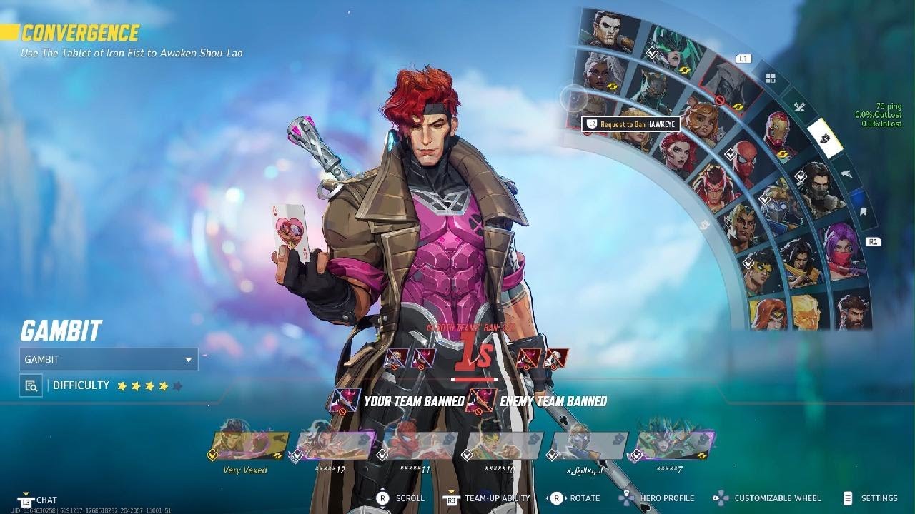 Gambit Chillmaxxing