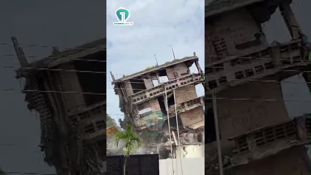 Breaking: Over 50-Year-Old 5-Storey Building Near XYZ Broadcasting Demolished in Osu