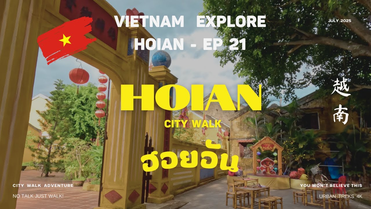(EP 21) Hoian Travel in 2025 | Local Street Food & Culture I Hoian, Vietnam 🇻🇳 越南