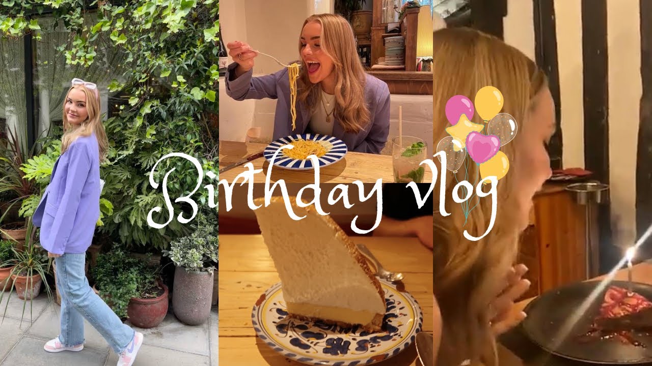 BIRTHDAY VLOG | TRYING CIRCOLO POPPLARE, ZARA HAUL & MORE