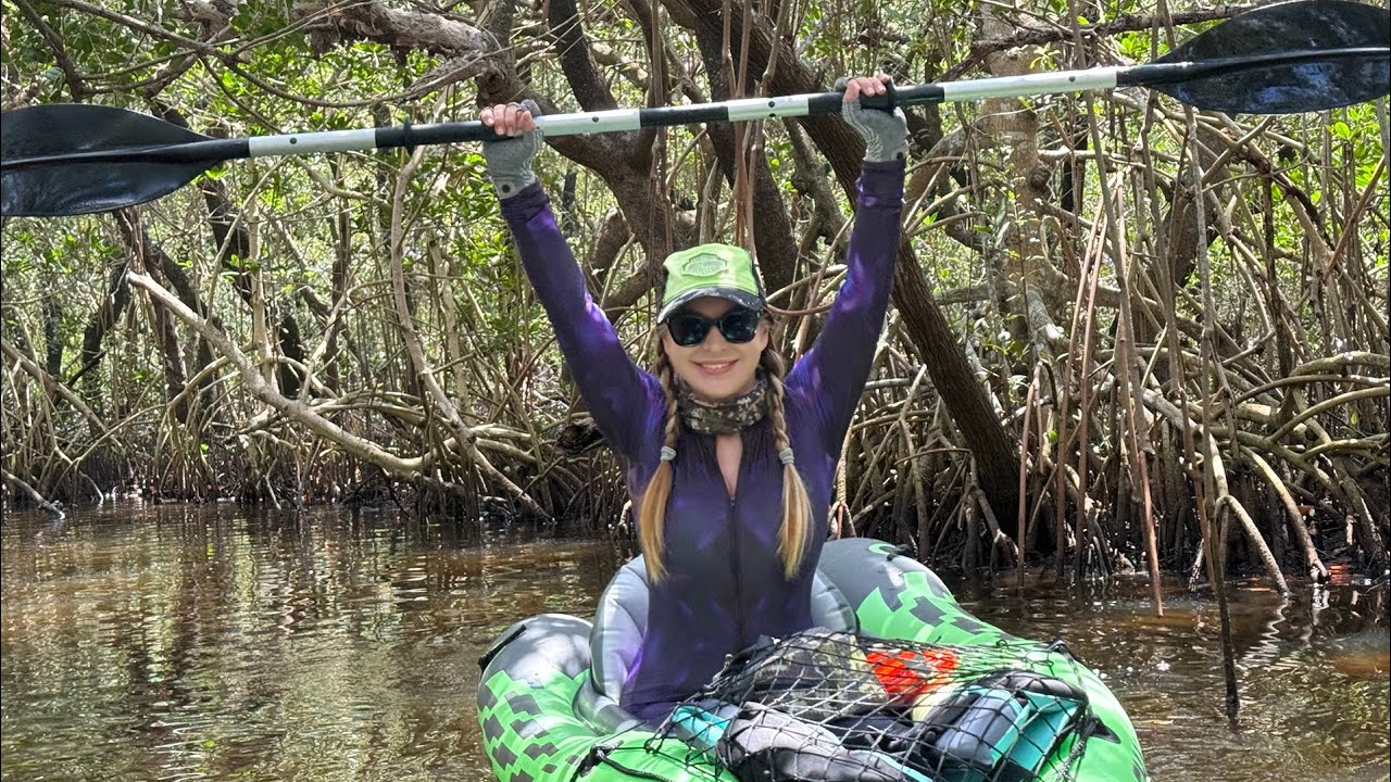 Cynthia Rothrock - Kayaking in Alligator Infested Waters