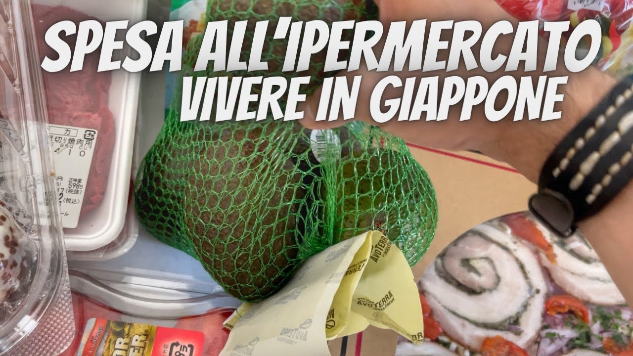 LA MIA SPESA IN GIAPPONE ALL&rsquo;IPERMERCATO | QUANTO COSTA ?