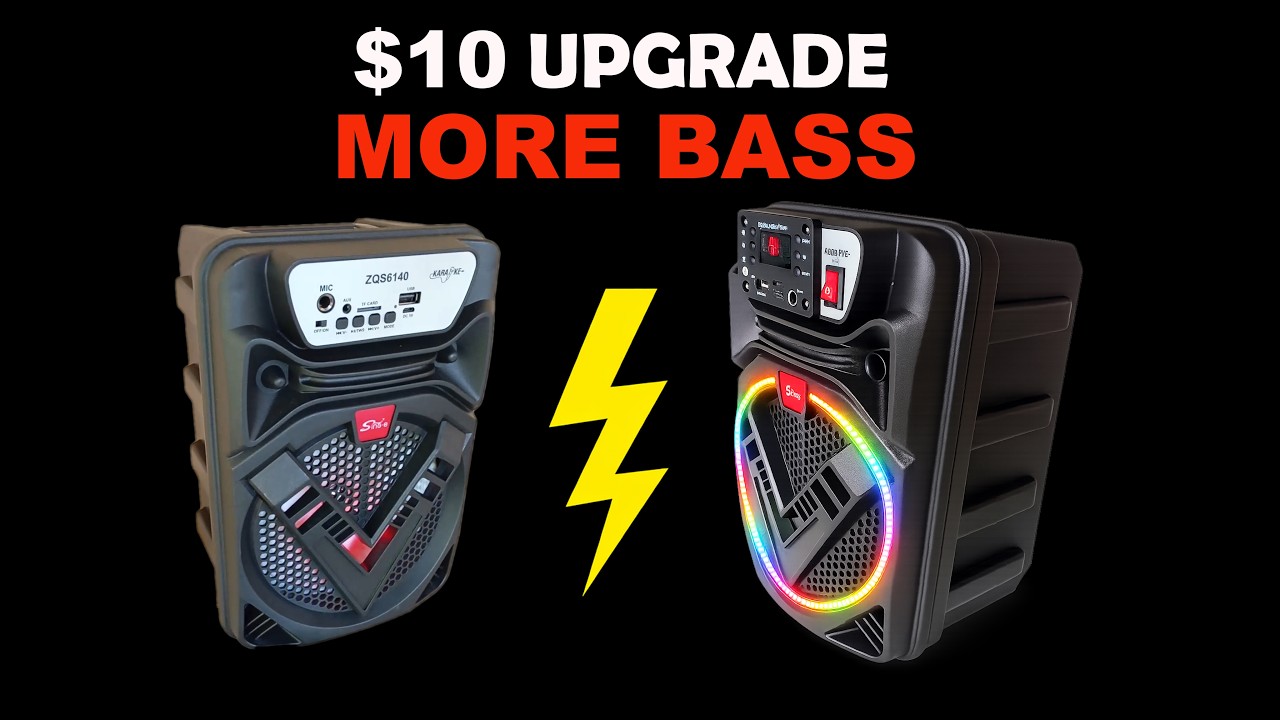 How to Upgrade a Cheap Bluetooth Speaker for $10… Worth It?