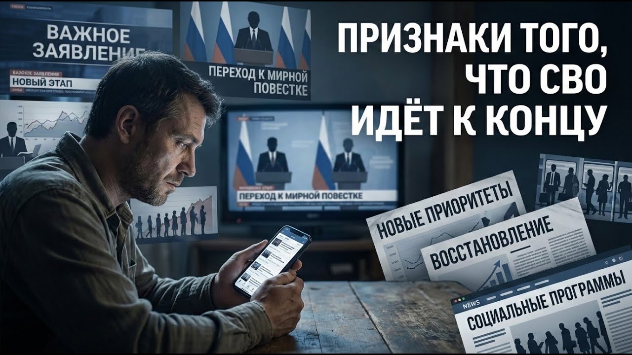 Как понять, что СВО заканчивается признаки которые заметит обычный человек