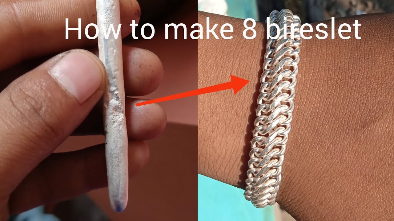 8 design silver bracelet making |  handmade bracelet | how to making silver bracelet
