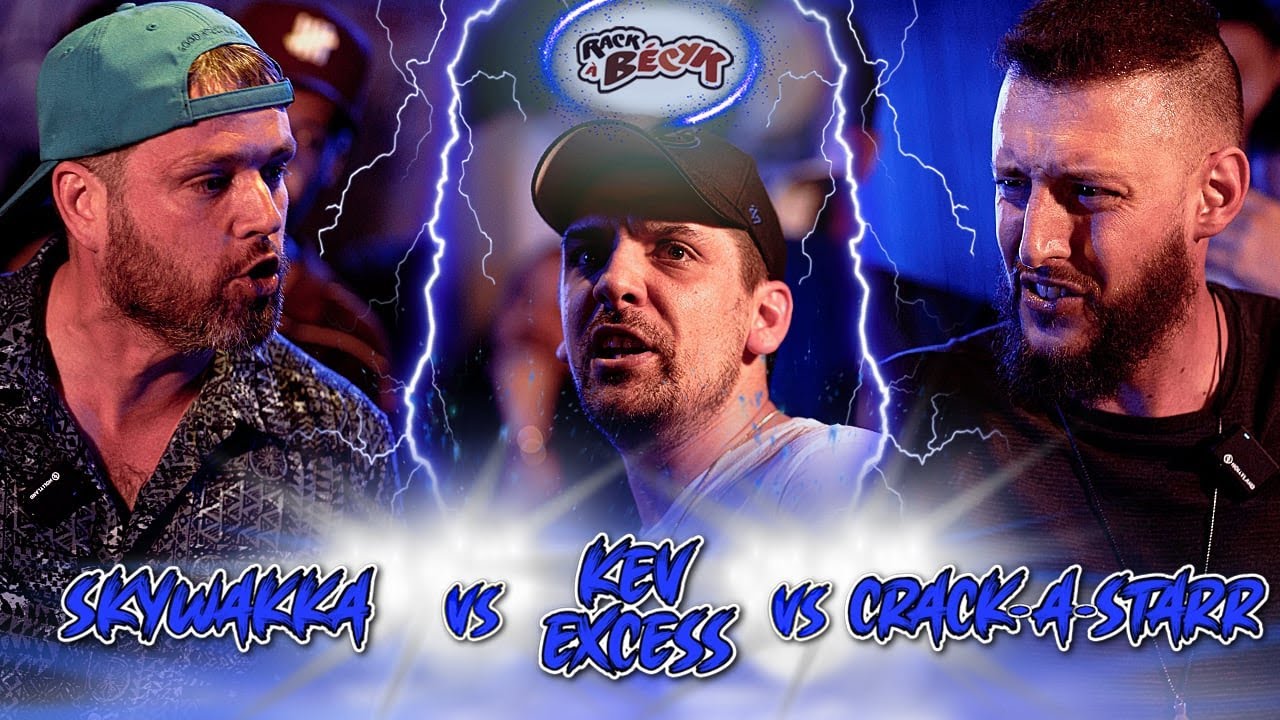 Rack à Bécyk | 3e rassemblement | Skywakka vs Kev Excess vs Crack-A-Starr (triple threat)