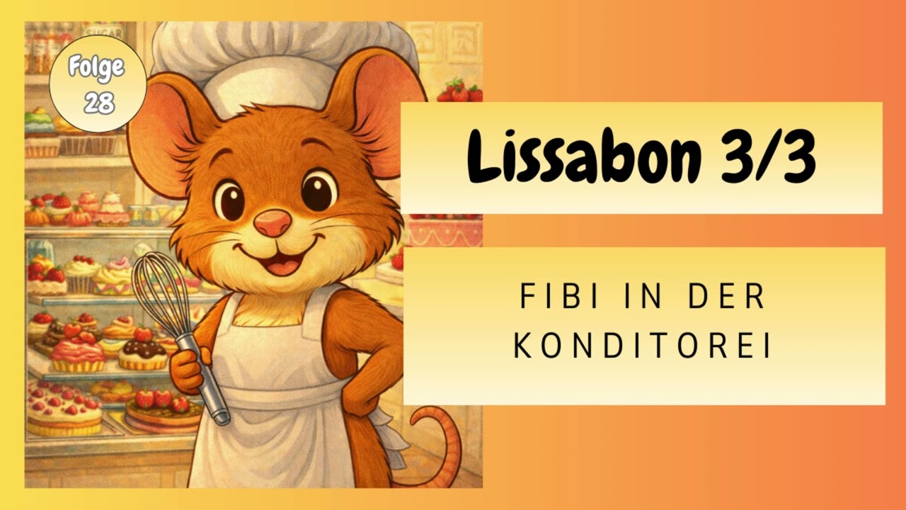 Gute Nacht mit Fibi: Abenteuer in Lissabon - Fibi in der Konditorei