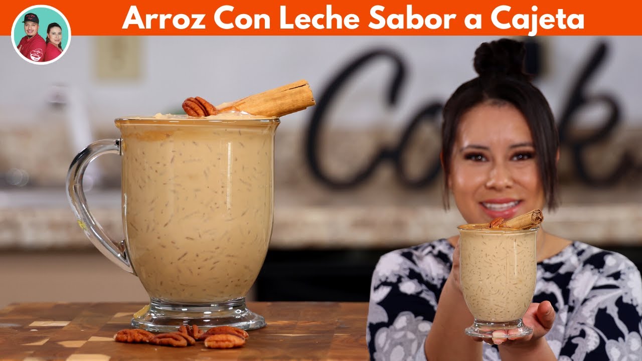 ARROZ con LECHE SABOR a CAJETA 😉 **POSTRE PERFECTO para los DIAS FESTIVOS**