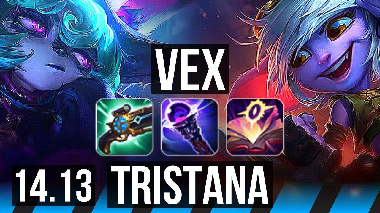 VEX vs TRISTANA (MID) | 11/2/10, 65% winrate | VN Master | 14.13