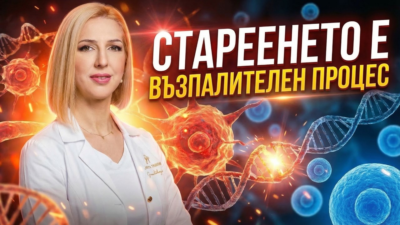 Д-р Петя Тахирова: Стареенето е възпалителен процес