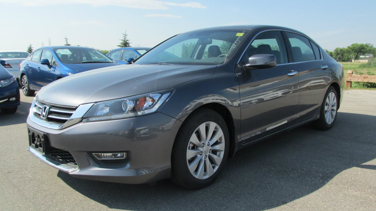 2013 Honda Accord EX-L V6 Sedan Start up, Walkaround and Vehicle Tour