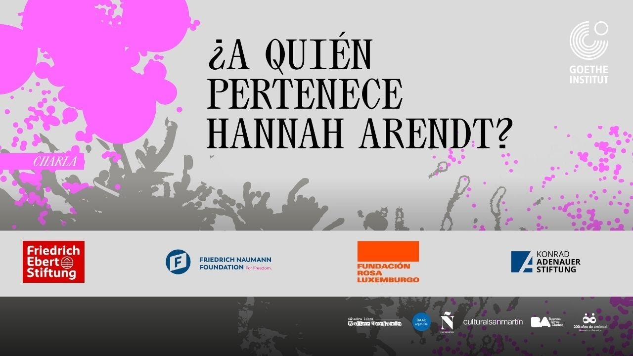 ¿A quién pertenece Hannah Arendt?