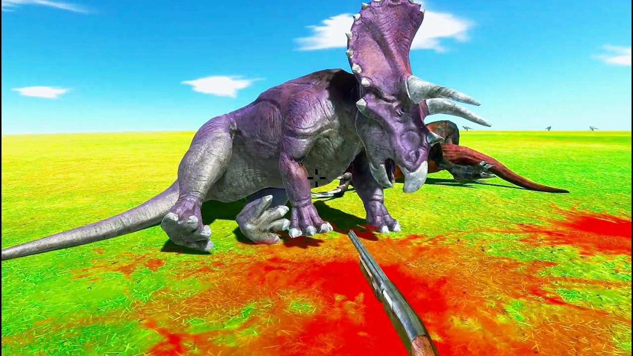Can I Survive from Dinosaur? 😱 | ARBS Simulator Battle