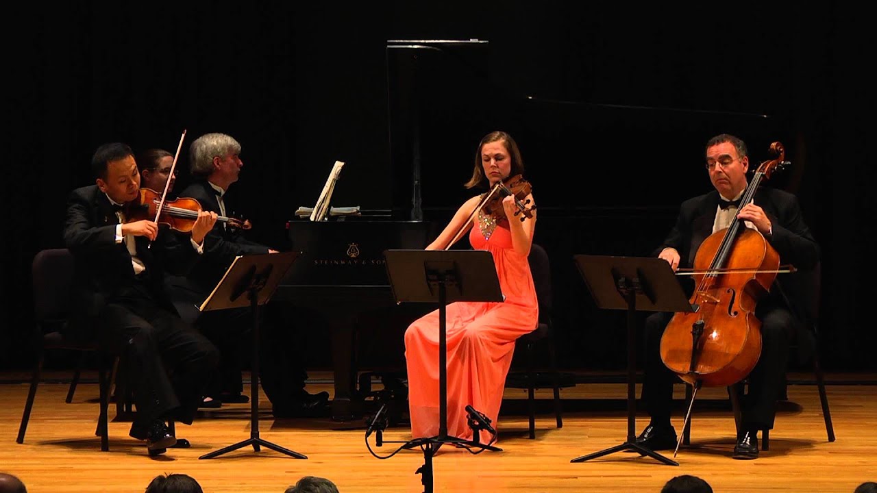 Mozart Piano Quartet in G Minor first mvmt Oct 18 2013