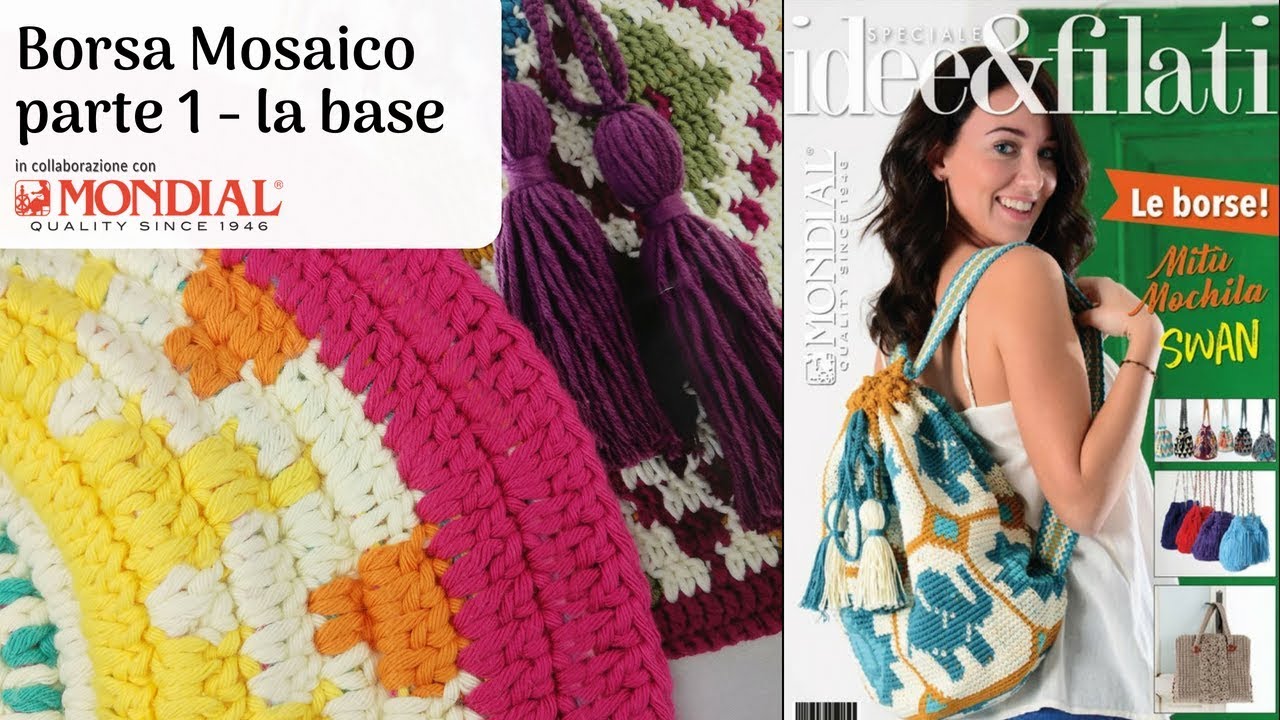 Borsa Mochila Mosaico - parte 1