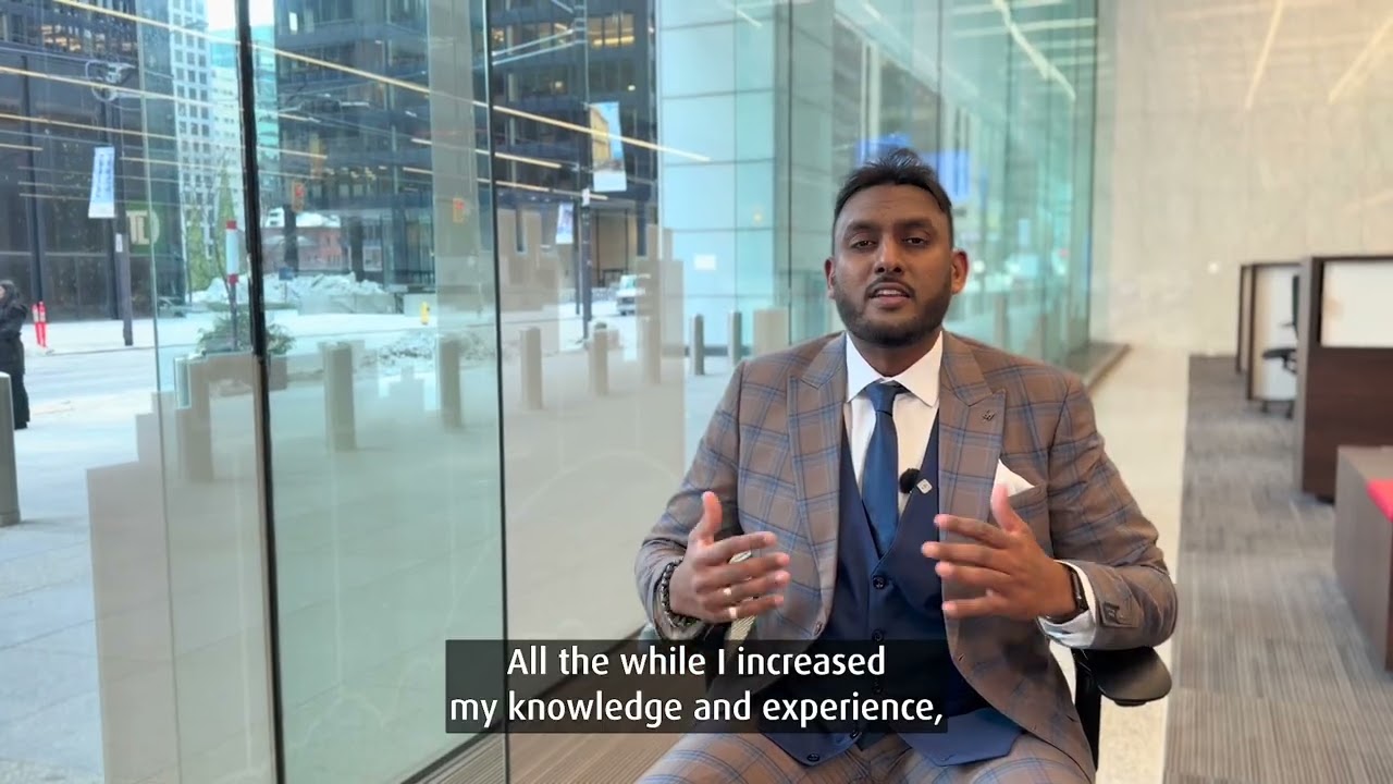 BMO Careers: Meet Tharan Lingam