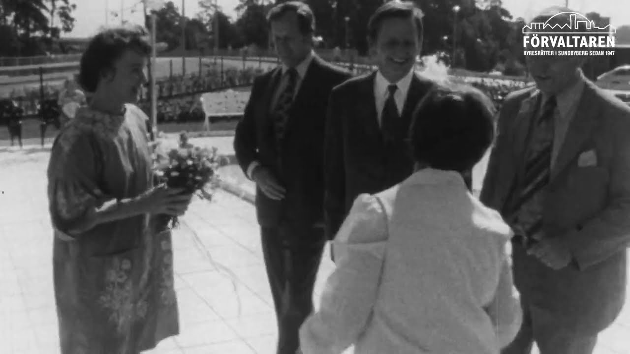 Invigningen av Hallonbergen 1973