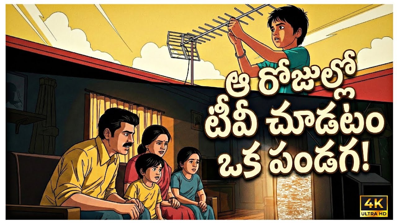 ఆ రోజుల్లో TV చూడటం ఒక పండగ! | 90s Kids Golden Memories | Telugu Nostalgia