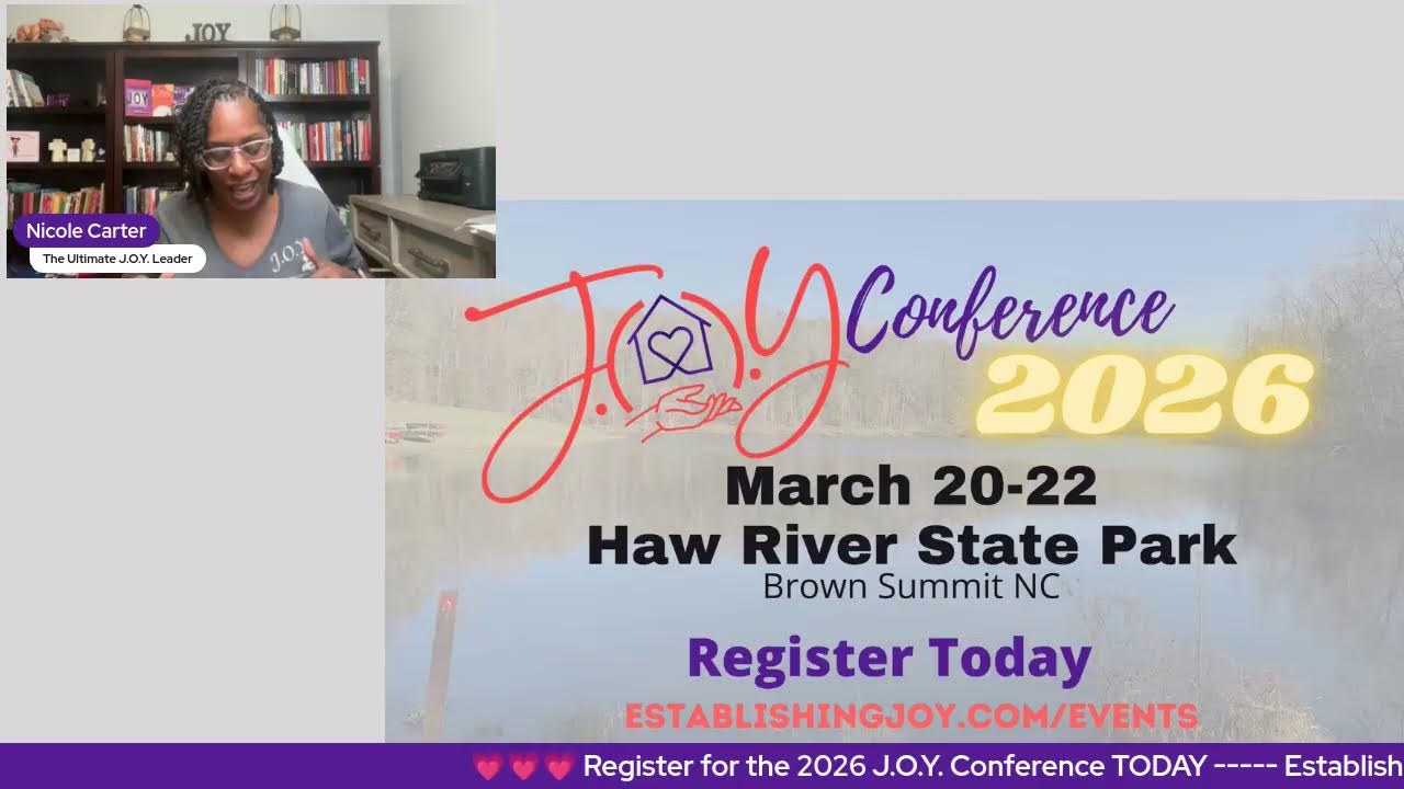 MORNING J.O.Y. 01/16/26 JOY in God's Reign with Tyesha & Deborah!