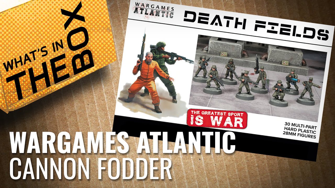 Unboxing: Cannon Fodder | Wargames Atlantic