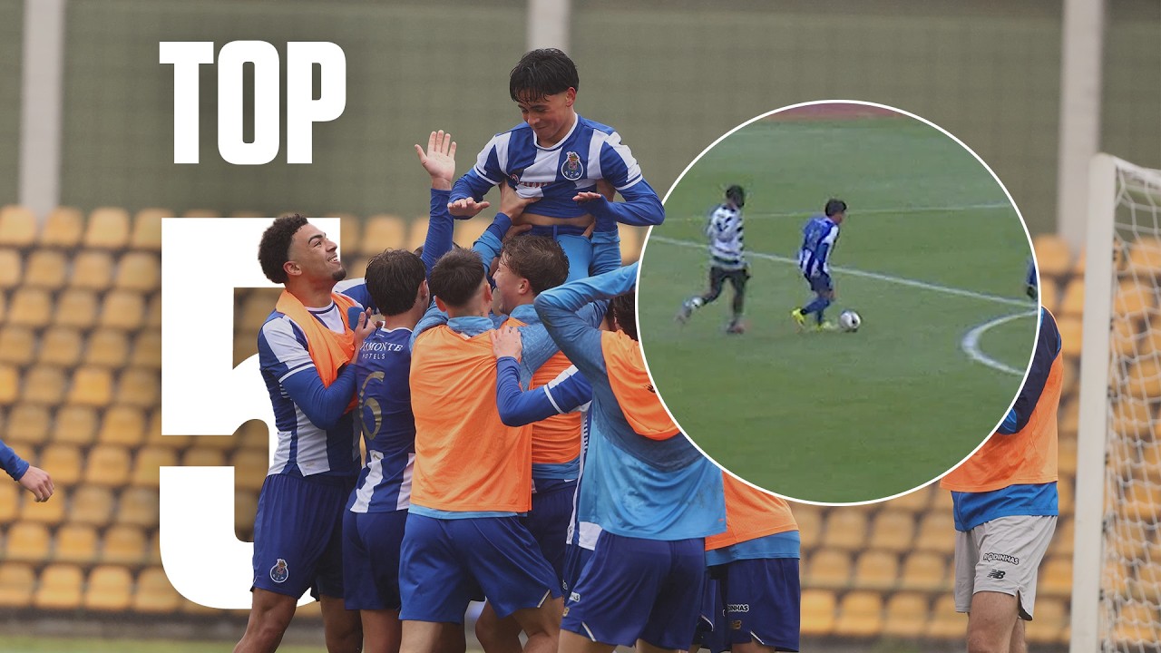 TOP 5 ⚡️ Magia de FRANCISCO FERNANDES no Clássico dos SUB-19 🪄