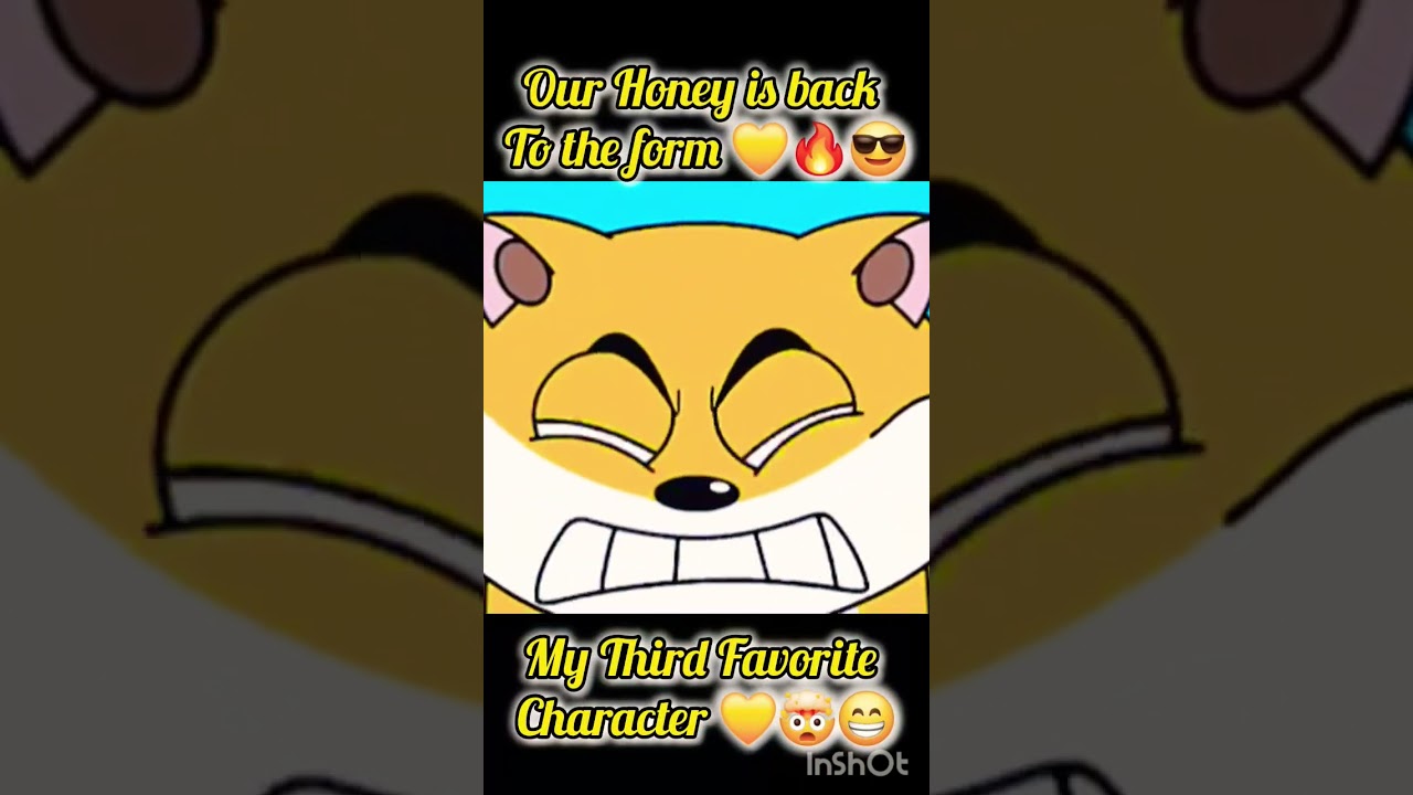 They called him trouble, I call him power - Honey's got that unstoppable vibe💛 #cartoon #HBJK #Honey