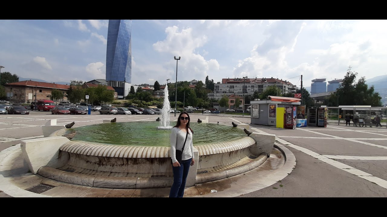 Avaz Twist, Highest Tower of Balkans  and Alta & SCC, Sarajevo City Centre Shopping Malls, 4K UHD