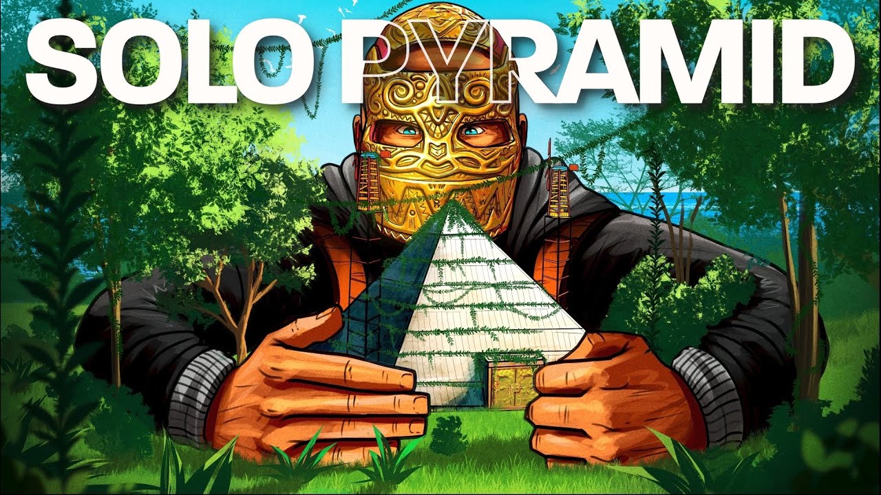 I Built an UNRAIDABLE Solo Pyramid - Rust