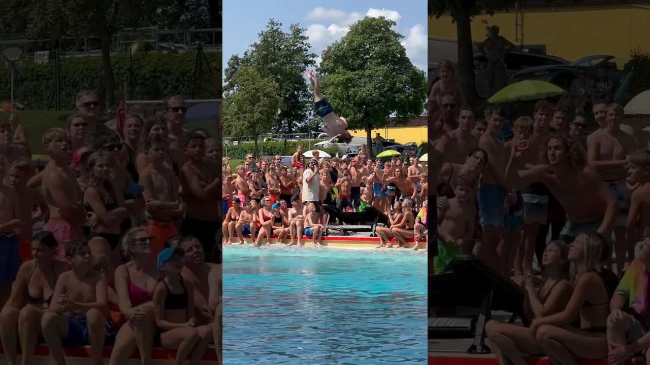Rudi Full Out | Trampdiving 🔥        Showspringen by #insanmoveproduction