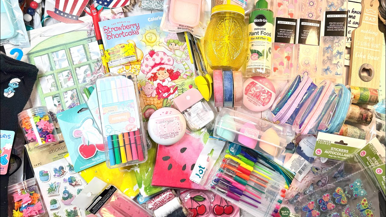 Обязательно посмотрите! Покупки в Dollar Tree! Новинки в категориях: рукоделие, косметика, офисны...