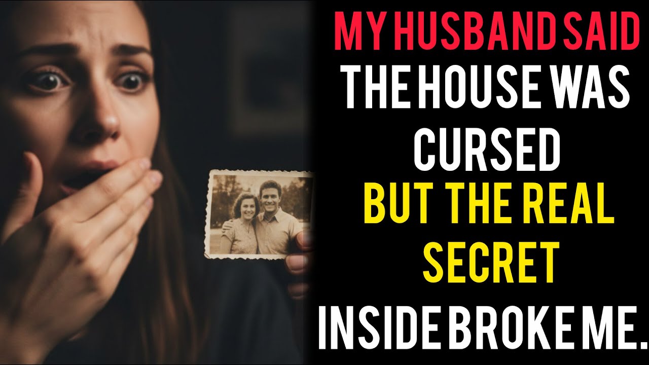 My husband said the old house was cursed but the truth he was hiding inside it almost destroyed me