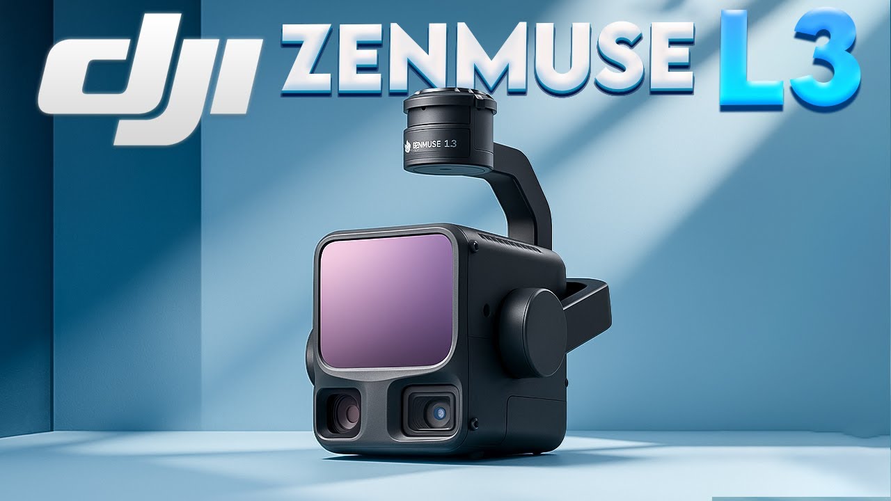 Обзор DJI Zenmuse L3 — лучшая на данный момент система LiDAR для дронов от DJI!