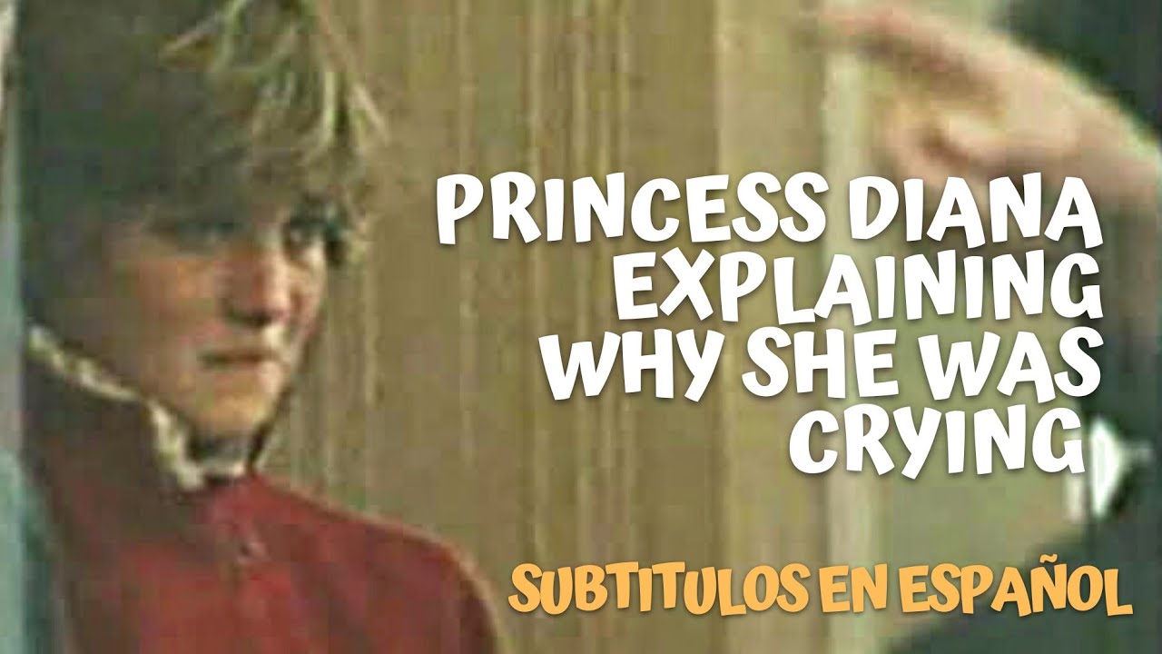 Princess Diana explaining in her own words why She was crying - Cheating Charles
