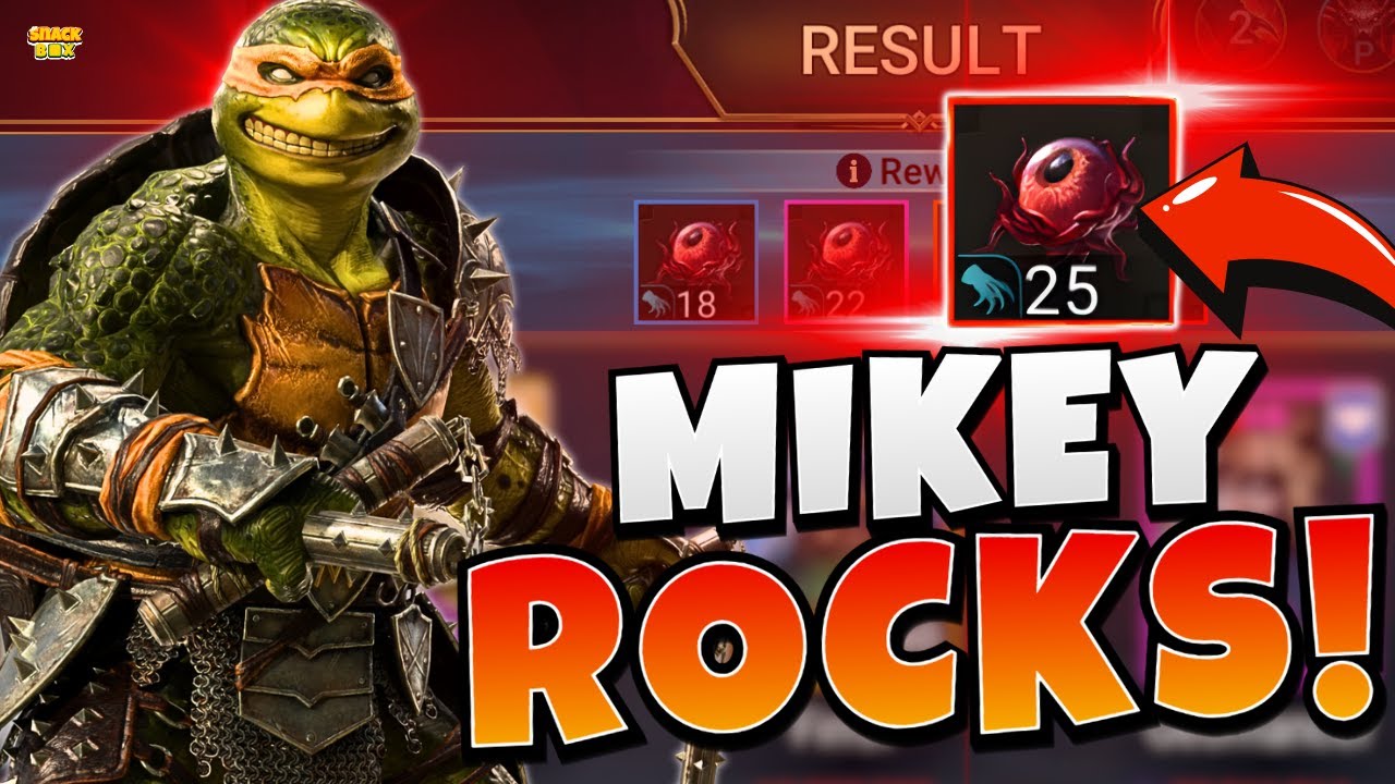 💥25 Mats Team! Mikey turns out to be AMAZING!! | Raid: Shadow Legends