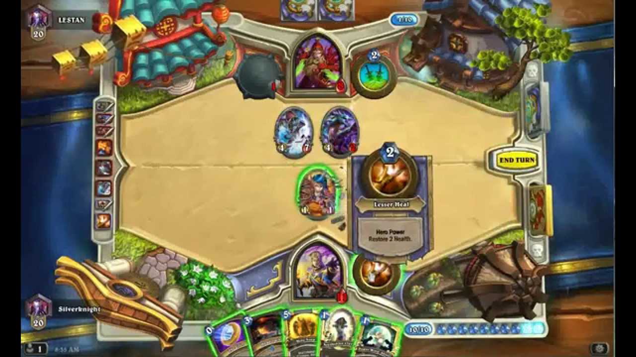 Priest (Anduin) vs Rogue (Valeera) Hearthstone